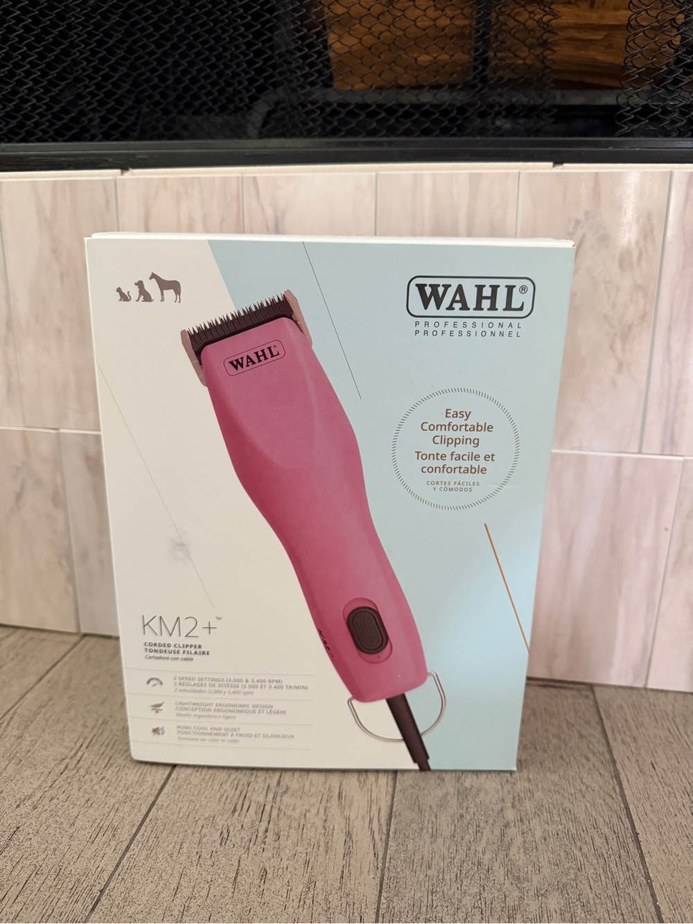 Wahl Pink Professional Pet Clipper KM2+
